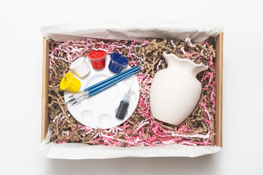 Ceramic Vase Painting Kit - Frilled