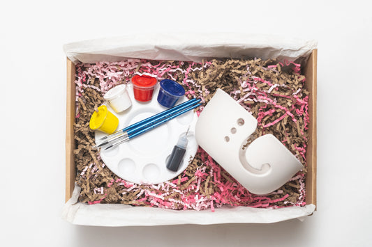 Ceramic Yarn bowl painting kit